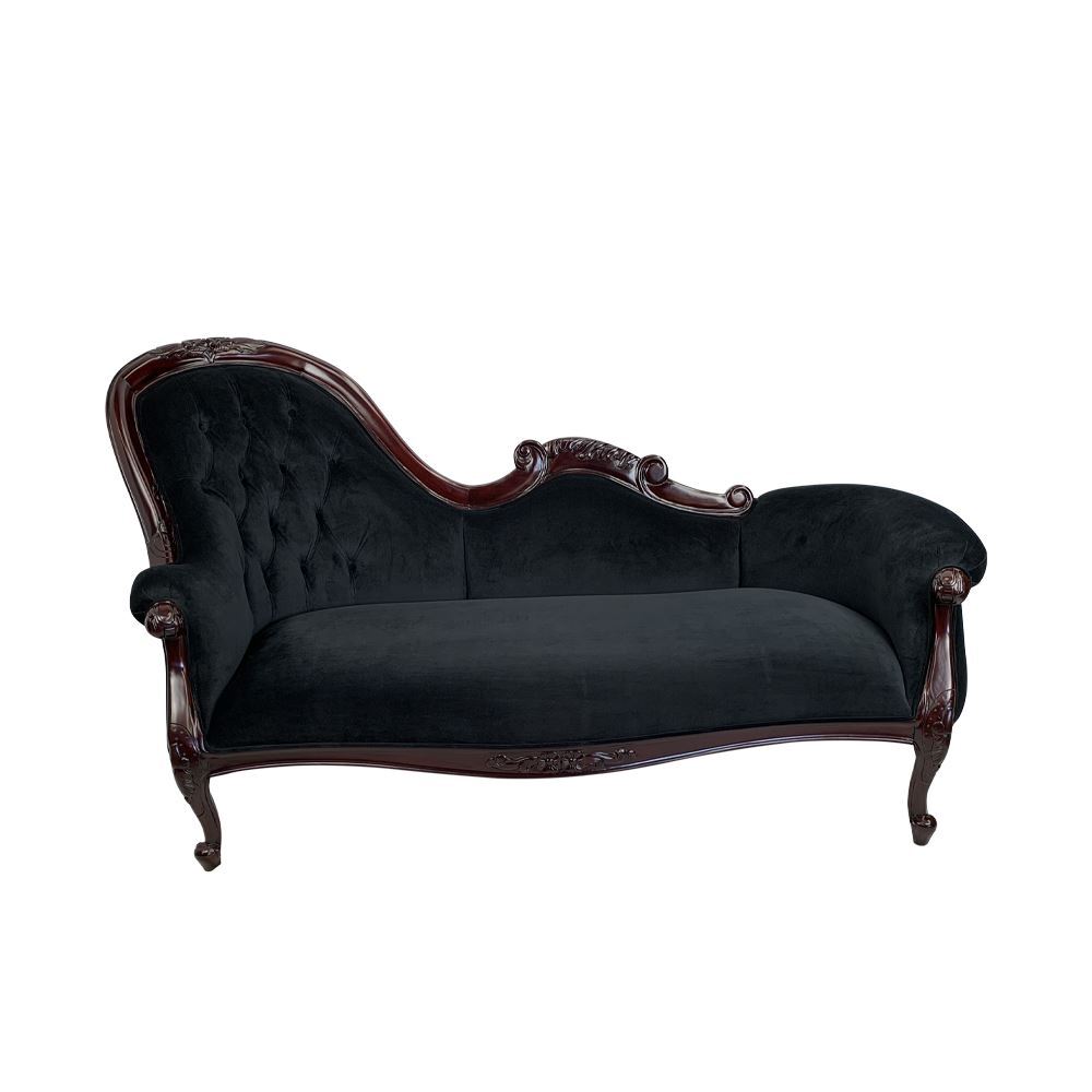 Victorian chaise lounge chair discount