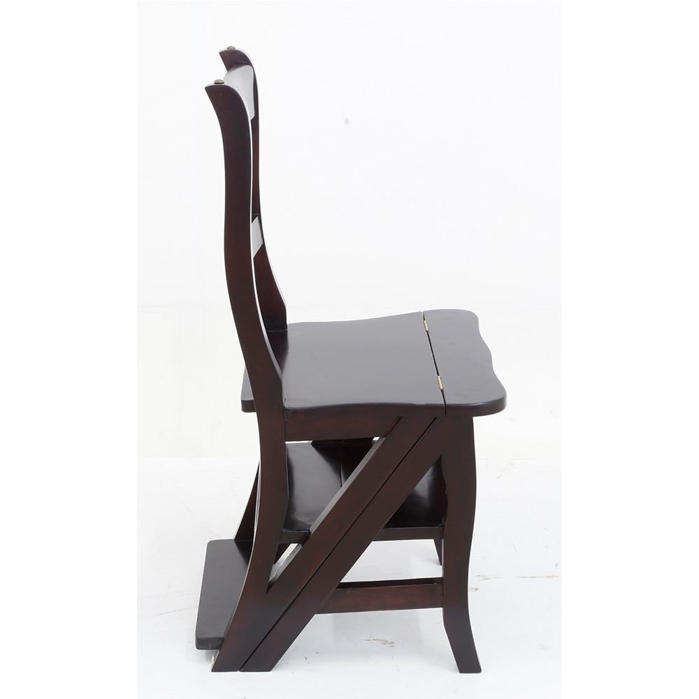Antique library chair ladder deals