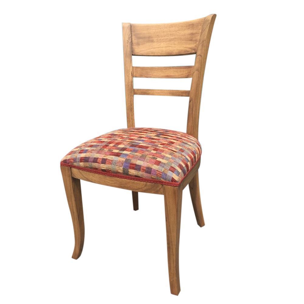 Antique Style Mahogany Wood French Dining Chair