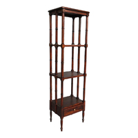Solid Mahogany Wood Bookshelf Stand / Pre-Order