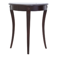 Mahogany Hall / Console Table Half Moon Shape 
