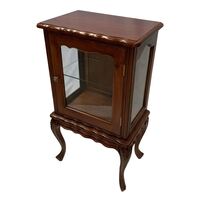 Solid Mahogany Small Display Cabinet 12163/ Vitrine