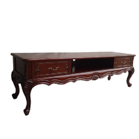 Solid Mahogany Wood Queen Ann TV Cabinet 150 cm