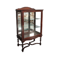 Solid Mahogany Small Display Cabinet 