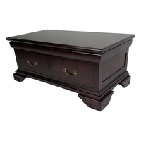Solid Mahogany Wood 2 Drawers Small Chest/ TV Table Table AntiqueReproduction