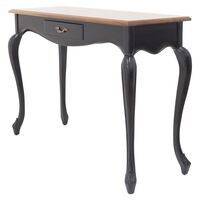 Solid Mahogany Wood Single Drawer Golda Console Table