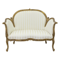 Solid Mahogany Wood 2 Seater Chester Sofa