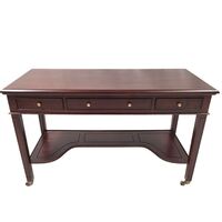 Solid Mahogany Wood English Writing Desk