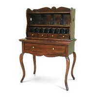 Solid Mahogany Wood Writing Desk