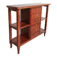 Solid Mahogany Wood 6 Drawers Hall Table Pre-Order