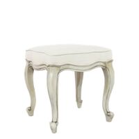 Solid Mahogany Wood Charlotte Bedroom Stool