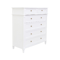 Mahogany Wood Louisa Chest of Drawers
