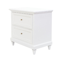 Mahogany Wood Beatrix Bedside Table