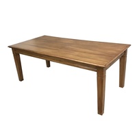 Solid Mindi Wood Dining Table 2m
