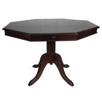 Mahogany Octagonal Dining Table 120cm