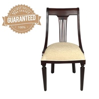 Solid Mahogany Wood Optima Dining Chair Carver