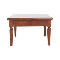 Mahogany Wood Square Coffee Table