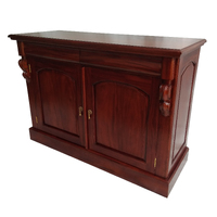 Solid Mahogany Wood 2 Doors Buffet