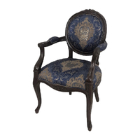 Solid Mahogany Wood Reproduction Queen Ann Dining Carver