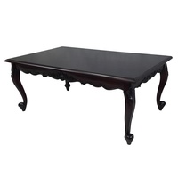 Solid Mahogany Wood Rectangular Coffee Table