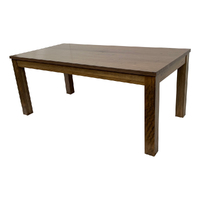 Solid Messmate Wood Australian Made Dining Table 