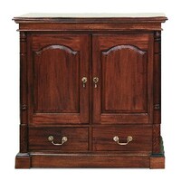 Solid Mahogany Wood TV Stand / Cabinet