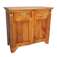 Solid Mahogany Wood 2 Door Buffet 