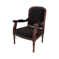 French provincial Style Large Craved Arm Chair