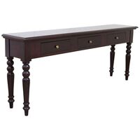 Mahogany Wood Large Elegant Hall Table