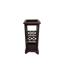 Solid Mahogany Wood Umbrella Stand