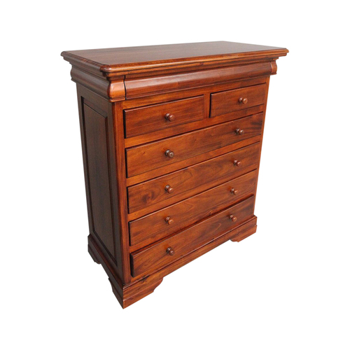 Mahogany Wood Chest of Drawers