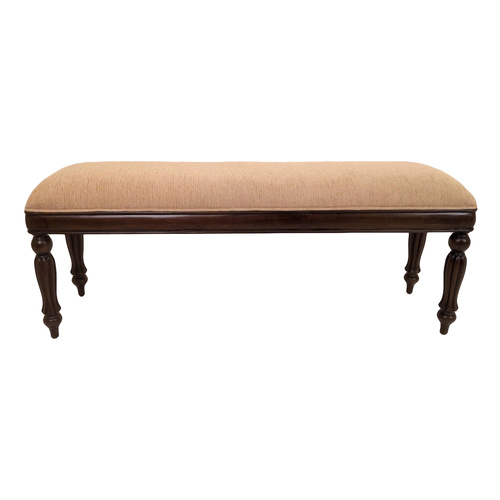 Mahogany Wood Vallerie Hand Carved Stool