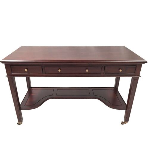Solid Mahogany Wood English Writing Desk