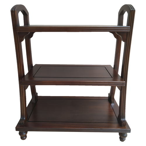 Solid Mahogany Wood Shoe / Hall Rack