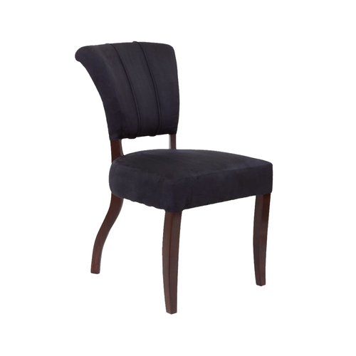 Solid Mahogany Wood Upholstered Benjamin Dining Chair