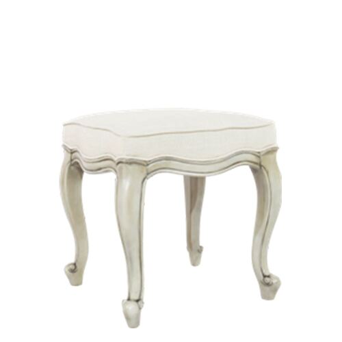 Solid Mahogany Wood Charlotte Bedroom Stool