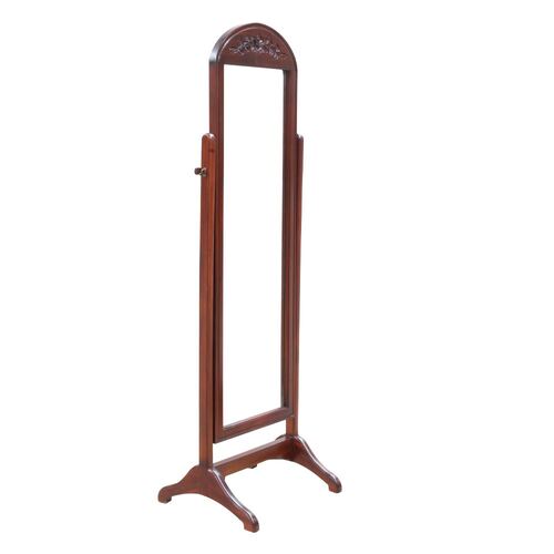 Solid Mahogany Timber Vanessa Cheval Mirror