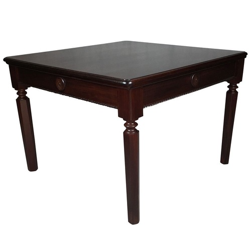 Mahogany Square Dining Table 110cm