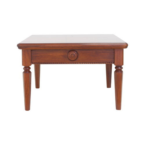 Mahogany Wood Square Coffee Table