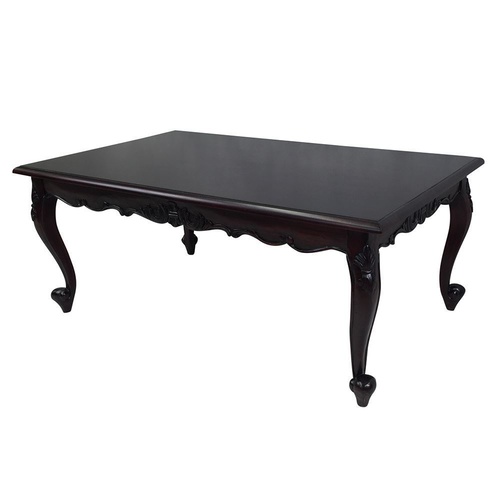 Solid Mahogany Wood Rectangular Coffee Table