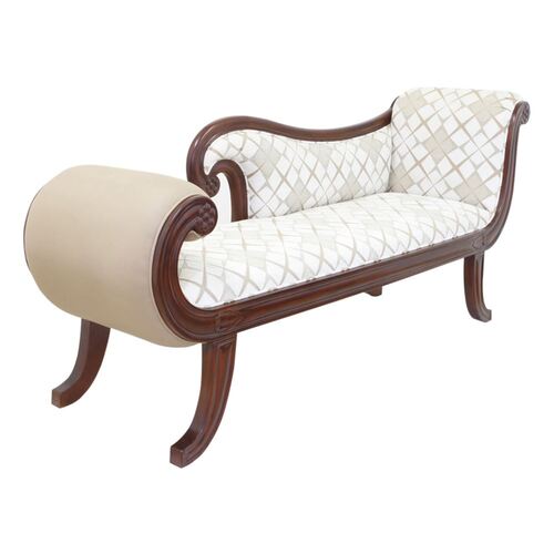 Solid Mahogany Wood Classic Croydon Sofa 