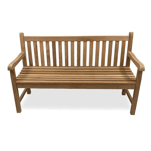 Outdoor Furniture Solid Teak Classic Bench 150cm