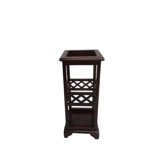 Solid Mahogany Wood Umbrella Stand