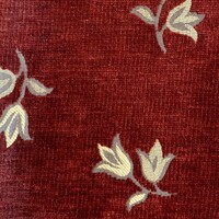 TR-02 Red Flower Chenille PREMIUM